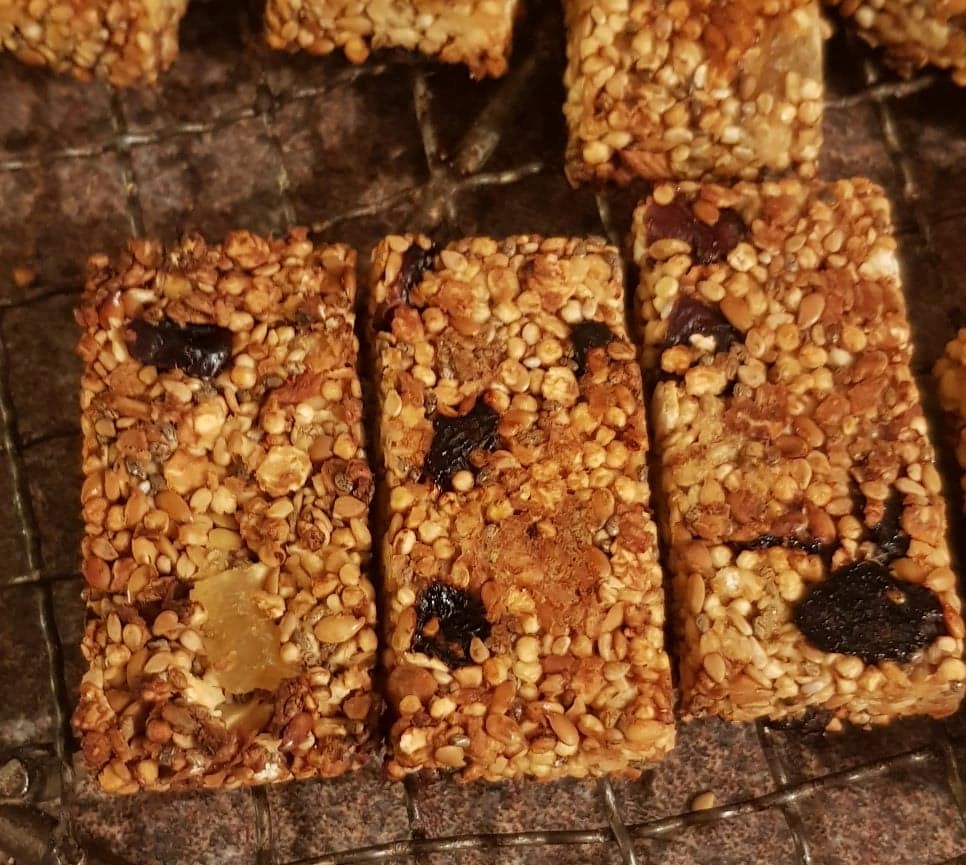 Barres de cereales au fruit